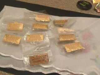 Waffle House 50Th Anniversary Collector Pins,  Nine Pins Never Opened 4