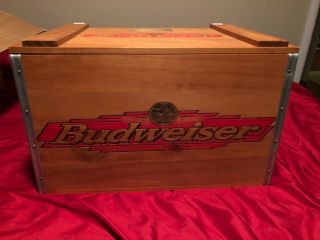 Budweiser Wooden Crate Collectible (ONE OF A KIND) 2