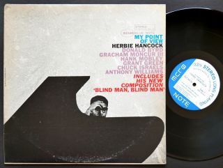 Herbie Hancock My Point Of View Lp Blue Note Blp 4126 Us 1963 Ny St Hank Mobley