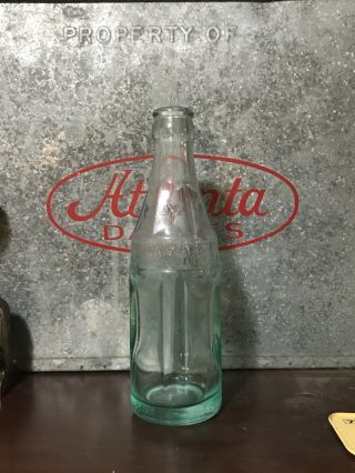 Scarce Ball Ground Ga Soda Water Coca Cola Bottling Co Bottle Georgia