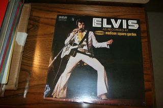 Elis Presley Vinyl Lp Elvis As Recorded At Madison Square Garden
