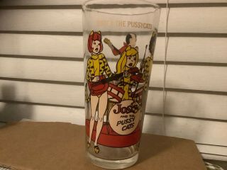 1977 Josie And The Pussycats: Pepsi Collector Glass: Hanna Barbera