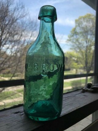 Dr.  Brown (york) Pontiled,  Soda Or Mineral Water Bottle