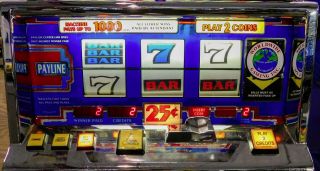 IGT S,  REEL SLOT MACHINE: RED WHITE & BLUE 6