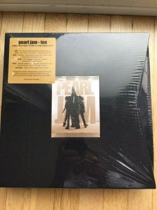 Pearl Jam Box Set 1990 - 1992 Ten Redux Drop In The Park Unplugged Vinyl
