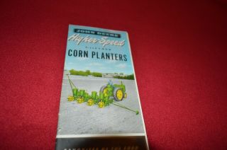 John Deere Higher Speed 2 & 4 Row Corn Planter Dealer 
