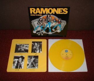 The Ramones Road To Ruin Lp 1978 Sire 1st Press Mint/unplayed Yellow Vinyl