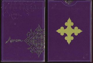 1 Deck Aurum Playing Cards From Encarded Paul Carpenter