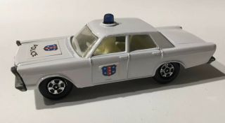 Phantom Matchbox Lesney 55/59 Superfast Ford Galaxie Police Car.