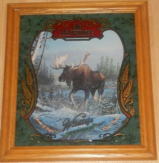 The Moose - Old Milwaukee Beer Mirror (sku010)