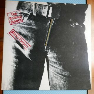 The Rolling Stones Sticky Fingers Vinyl Lp 1st Pressing Gatefold