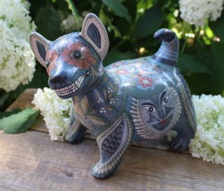 Colima Dog Tonala Pottery Jalisco Mexican Folk Art Great Gift For The Dog Lover