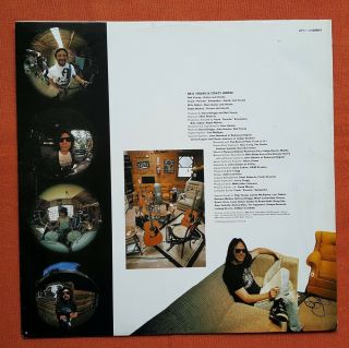 NEIL YOUNG&CRAZY HORSE - RAGGED GLORY RARE YUGOSLAVIAN LP 1990 NM w/INNER SLEEVE 3