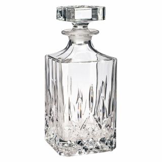 RCR Crystal Opera Square Whiskey Decanter with Stopper 3