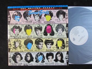 Mfsl 1 - 060 The Rolling Stones Some Girls Andy Warhol Art Japan Audiophile Nm -