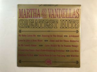 Martha And The Vandellas Greatest Hits Gordy Soul Lp