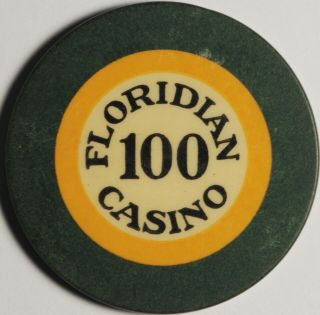 Floridian Casino 100 Miami Fl 1929 - 30 Al Capone 