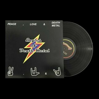 Eagles Of Death Metal Peace Love & Death Metal Vinyl 1st Pressing Lp Qotsa