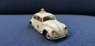 Corgi Toys Volkswagen Beetle Dutch Police Vw 1200 Saloon Toy - Model Car 1/43
