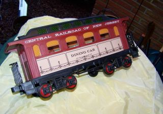 Vintagejim Beam Decanter Train Dining Car Central R.  R.  Of Nj Sorry " Empty