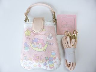 Kawaii Sanrio Little Twin Stars 2way Smartphone Pouch Case Bag