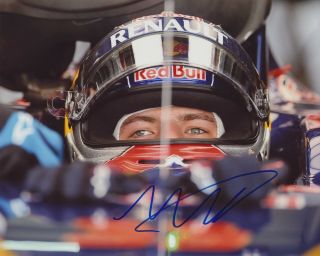 Max Verstappen Signed Red Bull Racing F1 Formula 1 8x10 Photo 9