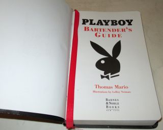 2003 PLAYBOY Bartender ' s Guide by Thomas Mario w/Illustrations by LeRoy Neiman 3