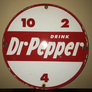 Dr Pepper Porcelain 10 2 4 Sign Restaurant Country General Store Gas Oil