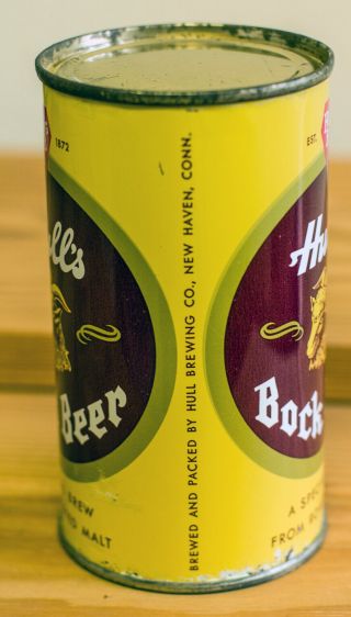 Hull ' s Bock Beer Flat Top Can - 2