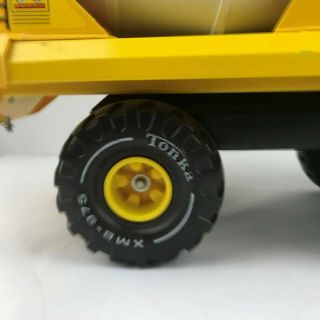 Vintage Tonka Turbo Diesel XMB - 975 Cement Mixer Truck Yellow 6