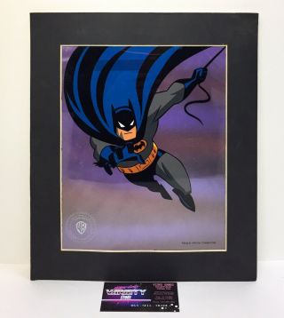 Batman: The Animated Series - Special Ed Cel Animation (1992) Wow Wb Seal