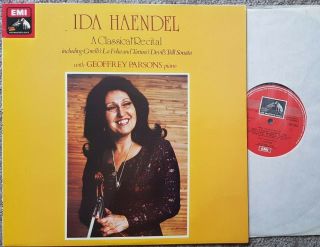 Asd 3352 Stereo Quad Ida Haendel Near A Classical Violin Recital