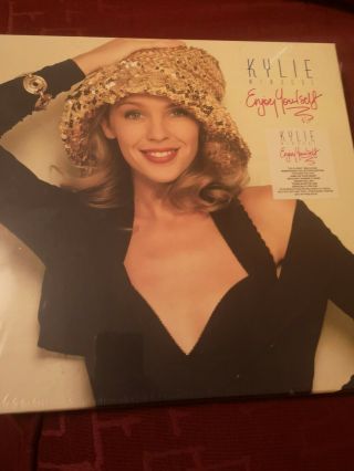Kylie Minogue Enjoy Yourself Deluxe Box Set Lp Cd Dvd