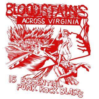 V/a - Bloodstains Across Virginia Lp - 70s - 80s Kbd Punk - Zits Beex