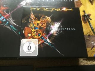 Magnum “The Visitation” 2011 Germany Yellow vinyl 2Lp,  Cd/dvd,  booklet Boxset 5
