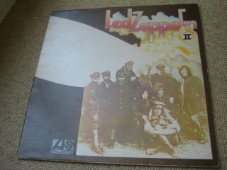 Led Zeppelin Ii 2 Lp Uk Red & Plum Summer 1971 - Complete