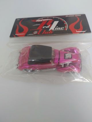 Hot Wheels Rlc Annual Convention Collectors Nationals Pink Party Classic Cord