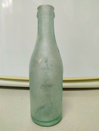 Coca Cola Straight Side bottle Des Moines 1900 Rare 4