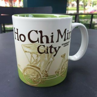 Starbucks City Mug 16 Oz Ho Chi Minh City,  Vietnam Discontinued