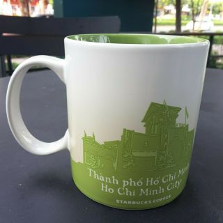 Starbucks City Mug 16 oz HO CHI MINH CITY,  VIETNAM Discontinued 2