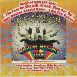 The Beatles ‎– Magical Mystery Tour Vinyl Lp Capitol 2014 New/sealed 180gm Mono