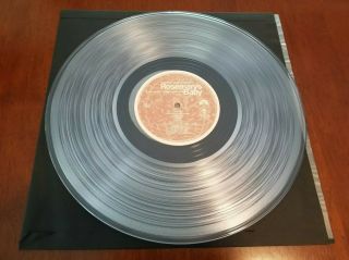 Rosemary ' s Baby Waxwork Soundtrack LP First Pressing Clear Vinyl Horror Film 2