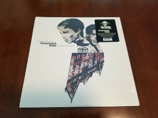 Rosemary ' s Baby Waxwork Soundtrack LP First Pressing Clear Vinyl Horror Film 5