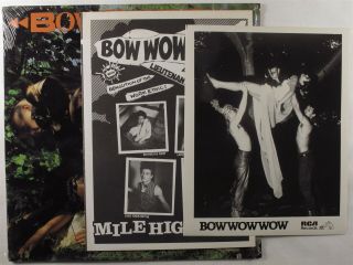 Bow Wow Wow See Jungle See Jungle Rca Lp Nm/vg,  Shrink Promo W/ Press Kit