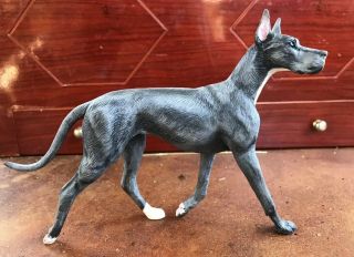 Breyer Great Dane Custom Cm Blue Grey Companion Dog