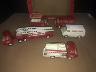 Vintage Tiny - Tonka Fire Department Set No.  830 5