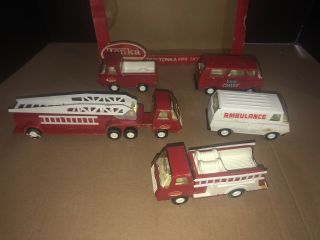 Vintage Tiny - Tonka Fire Department Set No.  830 6
