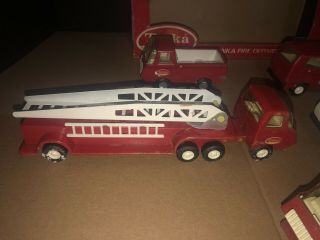 Vintage Tiny - Tonka Fire Department Set No.  830 8