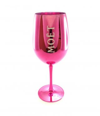Moet Chandon Imperial Rose Pink Champagne Glass Goblet Flute x 1 2