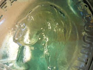 Quart Light Green Hinged Washington Taylor Historical Flask GI - 37 Dyottville 6